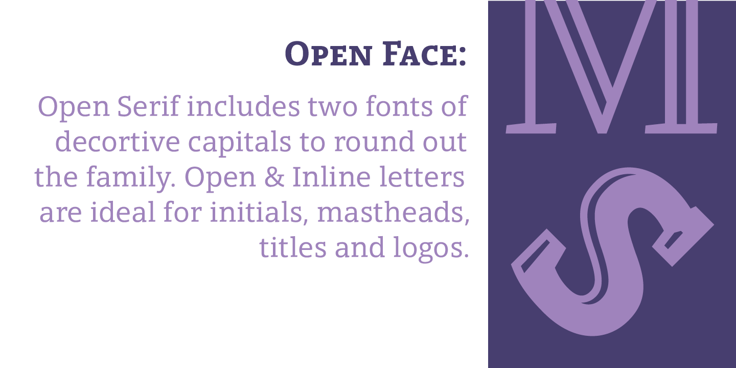 Open Serif
